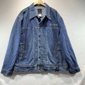 Sean John Jacket Men's XL Jean Trucker Vintage Y2K